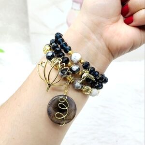 Natural Agate Weekender Bracelet